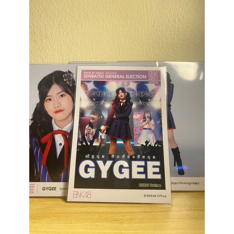 โฟโต้การ์ด ของสะสมBNK48 คอมพ์เลือกตั้ง ปกเลือกตั้ง จีจี้ Gygee รุ่น 2