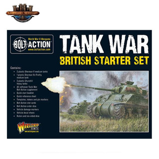 [พร้อมส่ง]warlord game-Tank War British Starter Set