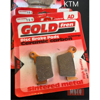 GOLDFREN ผ้าเบรค KTM 250,350