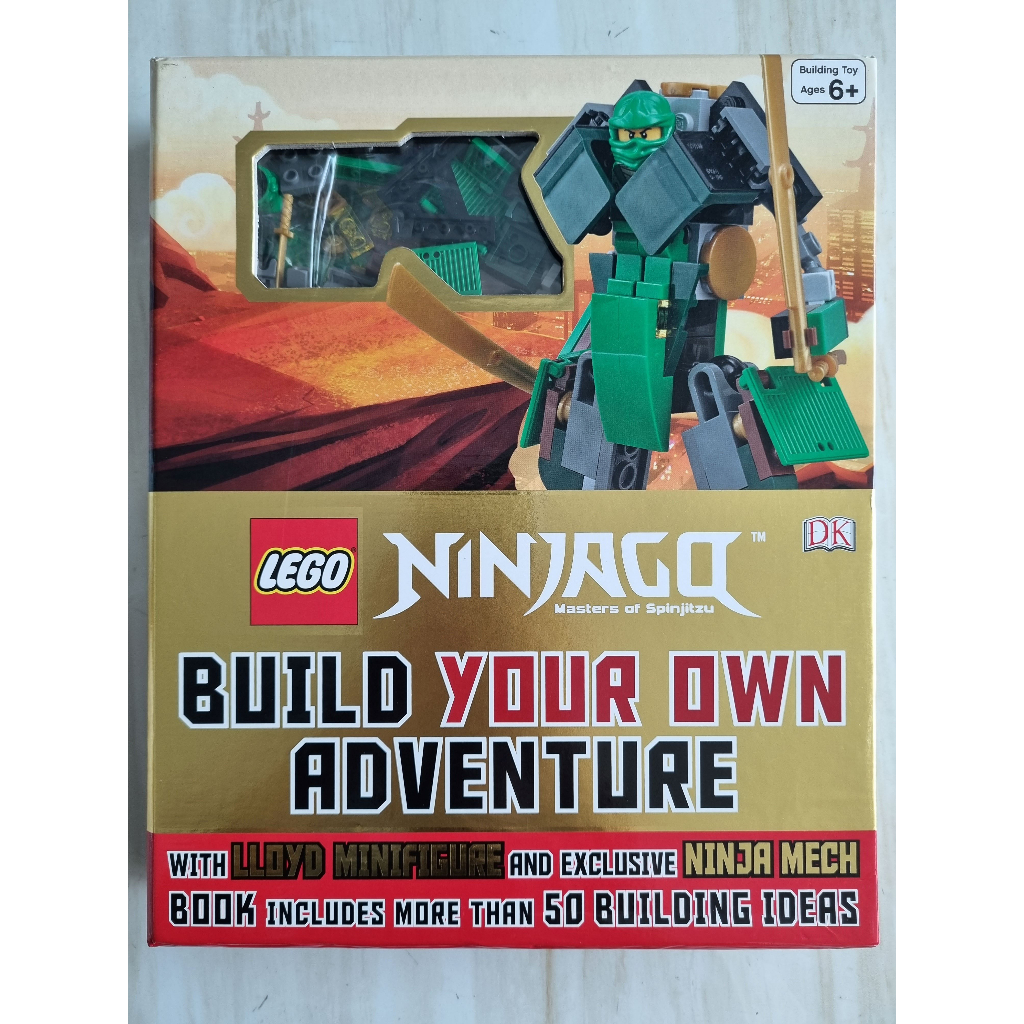 แดงแถบทอง LEGO NINJAGO Master of Spinjitzu Build Your Own Adventure