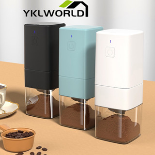 YKLWORLD แบบพกพาเครื่องบดกาแฟอัตโนมัติ เครื่องบดสมุนไพรบดเมล็ดถั่ว  อเนกประสงค์ Electric grinders บดเม็ดกาแฟ