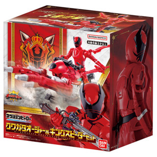 [ส่งตรงจากญี่ปุ่น] O-Sama Sentai King Ohger Action Hero Kuwagata Ohger &amp; King Speeder Set Japan New