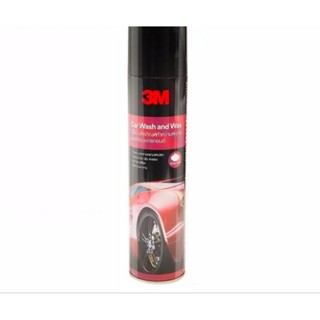 3M car wash and wax โฟมล้างรถ ทำความสะอาดเคลือบเงารถ