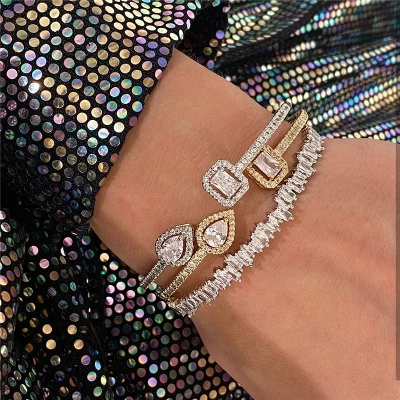 ⚡Sale⚡กำไลเพชรCz 💎 เกรด AAA