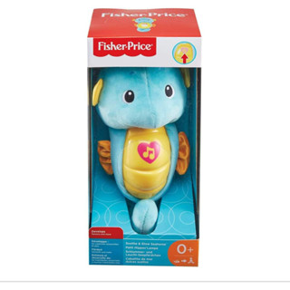 Fisher-Price Soothe &amp; Glow Seahorse ตุ๊กตากล่อมนอนทารก ม้าน้ำ มีเสียง เรืองแสง รุ่น DGH82