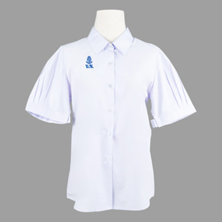 ตราสมอ เสื้อนักเรียนหญิงม.ปลาย ม.4-6 โรงเรียนเบญจมราชูทิศ จ.ราชบุรี