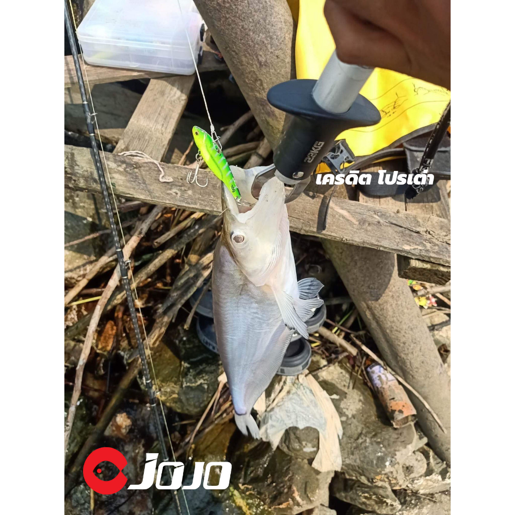 JOJO TACKLE เหยื่อปลอม กระดี่เหล็ก 20 กรัม 7ซ.ม. งานกระสูบฝูง ตีไกลลิบๆ ตัวเบ็ด ST-41 แข็งแรง กระดี่ 20 กรัม กระดี่โจโจ้ ราคา ถูกที่สุด ดีลบีเคเค แกลเลอรีภาพที่ 9