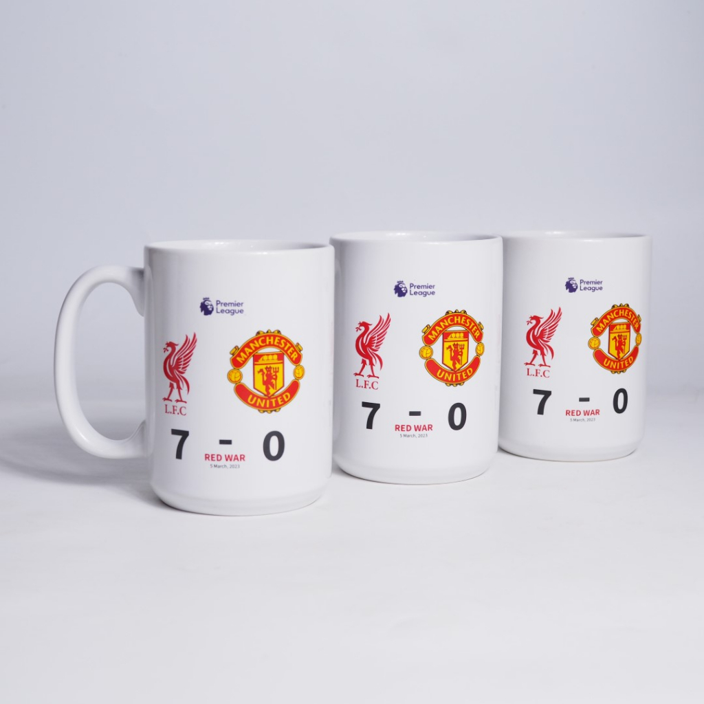 แก้วเซรามิคพร้อมสกรีนลิเวอร์พูล ชนะ แมนยู 7-0 (พร้อมส่ง)