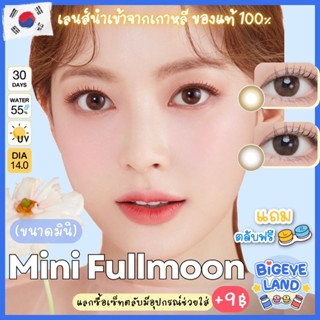 คอนแทคเลนส์ Mini Fullmoon Brown / Gray (Montra) ขนาดมินิ 🌷