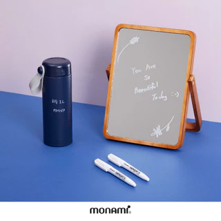 Monami ปากกามาร์คเกอร์อเนกประสงค์ รุ่น เนมเพน เอ็ม สีขาว