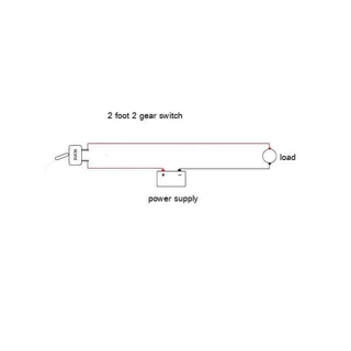 สวิตช์โยก สวิตช์สลับ ที่จับสีทอง 6 mm./11 mm. อุปกรณ์ลำโพงบลูทูธDIY