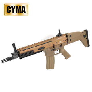 CYBERGUN / CYMA FN SCAR-L AEG - Tan ระบบไฟฟ้า ไม่รวมแบตเตอรี่