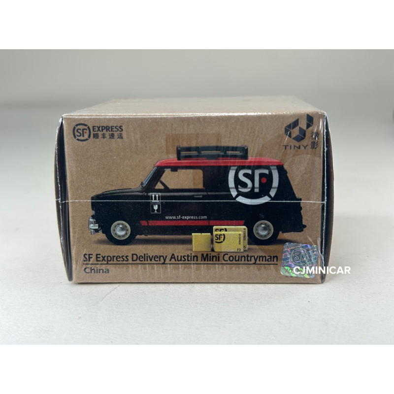 SF Express Delivery Ausstin Mini Countryman Scale 1:50 ยี่ห้อ Tiny