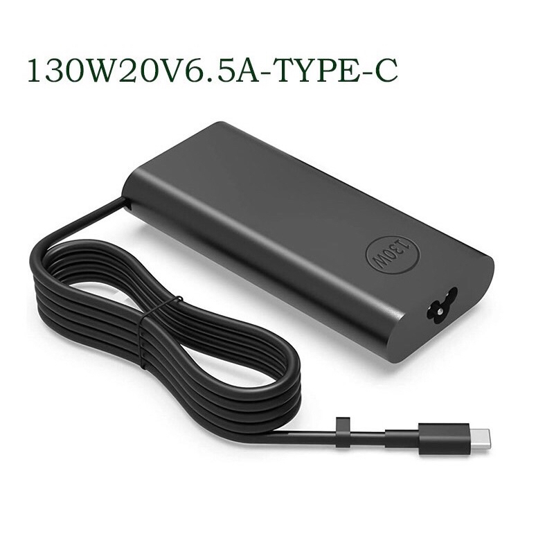 Dell Adapter เทคโนโลยี PD 130W 20V 6.5A Type C USB C Notebook Laptop อะแดปเตอร์ โน็ตบุ๊ค แล็ปท็อป XP