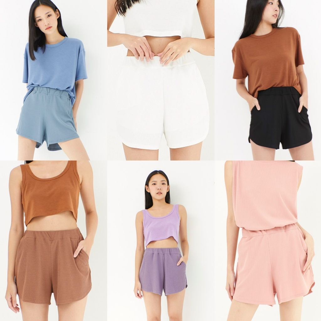 picht - Hour Shorts  ขาสั้น ผ้ายืด SoftKnit (Timeless Collection)
