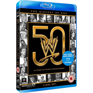 [Pre-Order] WWE: The History of WWE: 50 Years of Sports Entertainment [Blu-ray มวยปล้ำ แผ่นแท้]