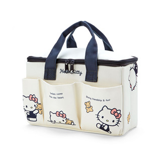 [ส่งตรงจากญี่ปุ่น] Sanrio Hello Kitty กล่องพกพา พร้อมฝาปิด ไซซ์ M ตัวละคร Sanrio ญี่ปุ่น ใหม่