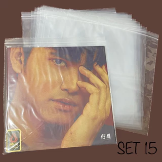 [ร้านค้าจัดส่งไว] ซองซิปลอคใส่ แผ่นเสียง Vinyl 12 นิ้ว