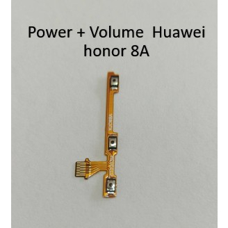 สายแพรชุด power สวิตช์ปิดเปิดและ Volume ปรับระดับเสียง Huawei honor 8A