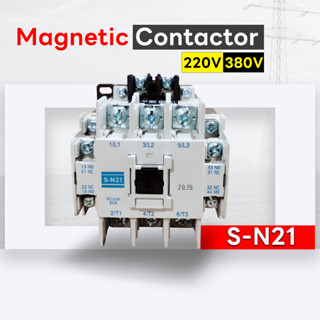 แมกเนติก  SN-21  Magnetic Contactor 220V 380V  Electrical Shop.