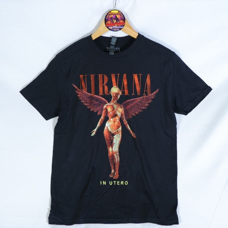 เสื้อวงลิขสิทธิ์แท้ Nirvana ลาย In Utero มือ1 ลิขสิทธิ์แท้