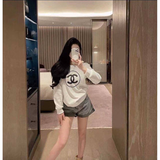 เสื้อกันหนาวเเขนยาวเเบรนด์chanel