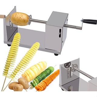 เครื่องสไลด์มันฝรั่ง เครื่องหมุนเกลียวมันฝรัง  Twisted Potato Slicer เครื่องหมุนเกลียวมันฝรั่ง -สินค้ามีพร้อมส่ง-