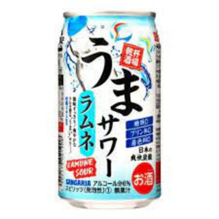 Sangaria Uma Sour Ramune 350ml - สุดยอดเครื่องดื่มปาร์ตี้สไตล์ญี่ปุ่น