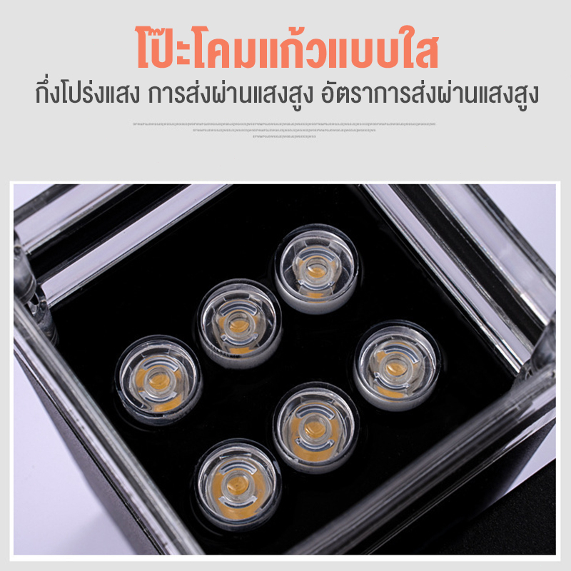 โคมไฟติดผนัง LED ไฟกิ่งภายนอก กันน้ำ ขั้ว E27 ส่องขึ้น-ลง รูปที่ 6