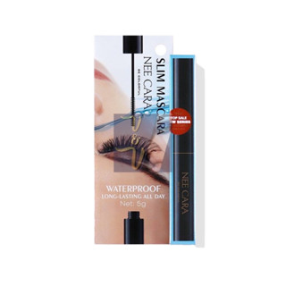 (N609) Nee Cara Slim Mascara #Deep Dark นีคาร่า สลิม มาสคาร่า