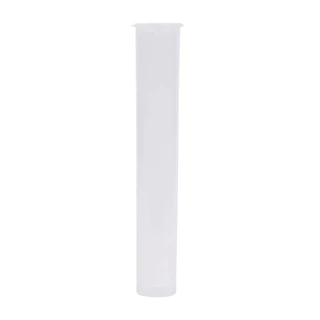หลอดพลาสติก ขนาด King Size Slim 110mm มีฝาปิด Plastic Tube for Joint ป้องกันการยับ น้ำหนักเบา พกพาง่าย