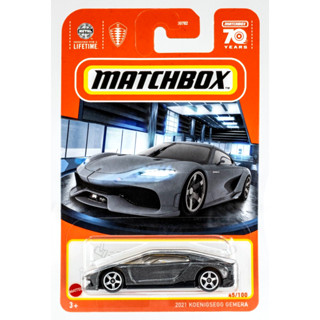 Matchbox 1/64 No.45 2021 Koenigsegg Gemera HKW48