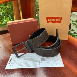 #3 เข็มขัดหนังด้าน เข็มขัดผู้ชาย ลีวาย lev belt set