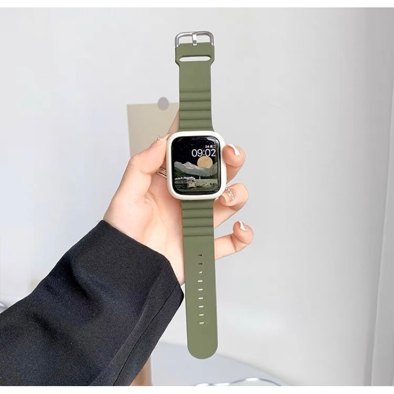 nim สายนาฬิกา smart watch ใช้กับ Watch11 10 8 9 ultra 7 6 5 4 3 2 1 Size 40/41/42(S10)mm 44/45/49mm strap smart watch