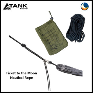 Ticket to the Moon Nautical Rope เชือกผูกเปลแบบผูกปม ช่วยให้คุณตั้งเปลญวนได้อย่างรวดเร็ว เก็บได้เล้ก พกพาสะดวก