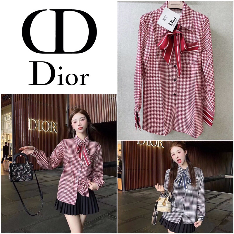 เสื้อเชิ้ตแขนยาว Christian Dior