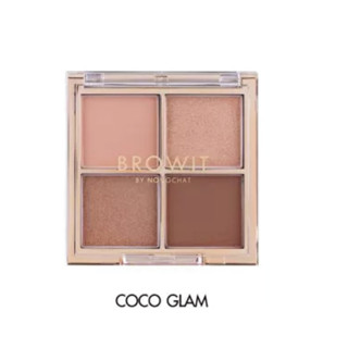 Browit Pink Glow Eyeshadow Palette พาเลทอายแชโดว์ที่ 05 4g.