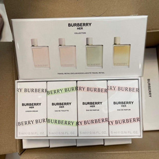 1เซ็ต ได้4ขวด มินิ 🔥 Burberry Her Travel Set 4 ชิ้น