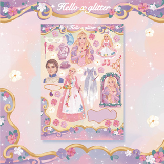 Rapunzel v.2🎨 sticker by helloxglitter 🎀