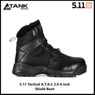 5.11 Tactical A.T.A.C 2.0 #12443 สูง 6 นิ้ว รองเท้าแทคติคอล วัสดุเป็นหนังขัดเงาทนทานและกันน้ำ