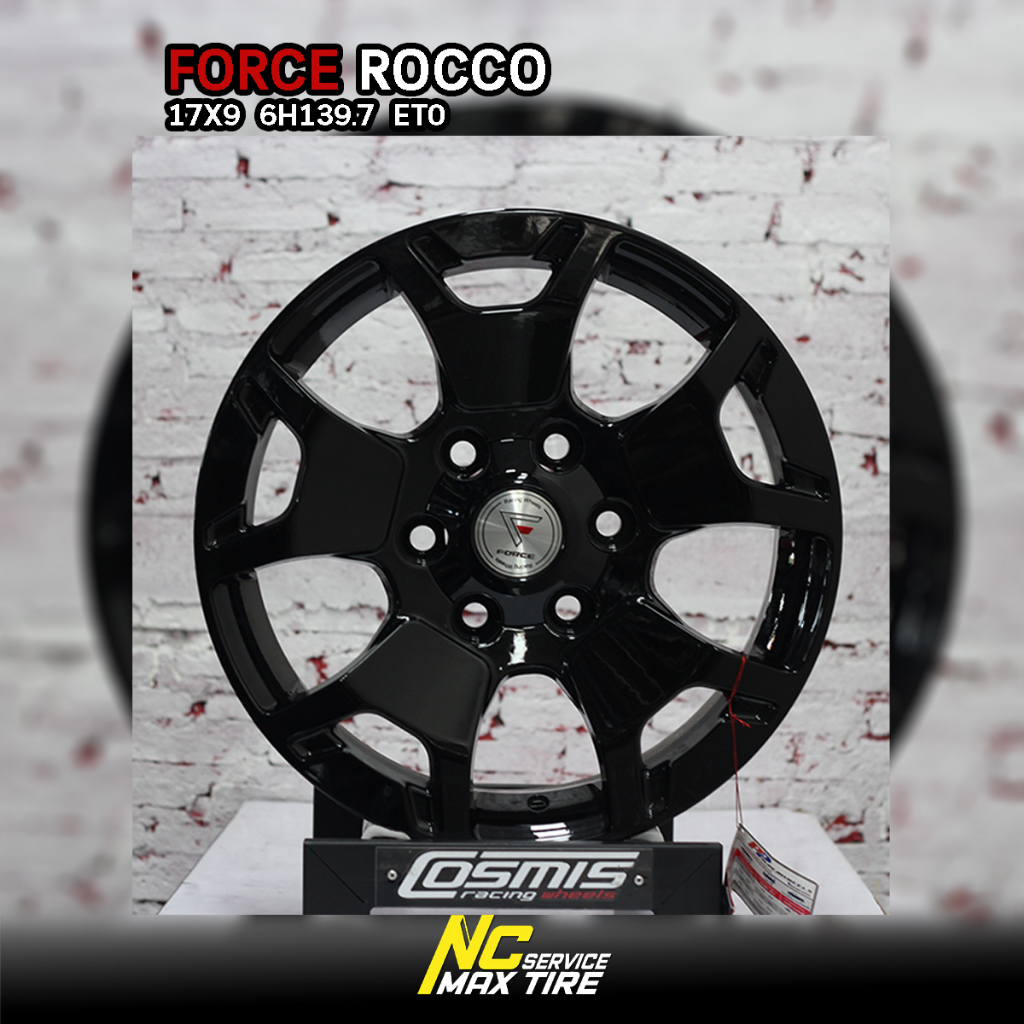 ล้อแม็กออฟโรด cosmis  FORCE ROCCO  ขอบ17X9  6H139.7  ET0