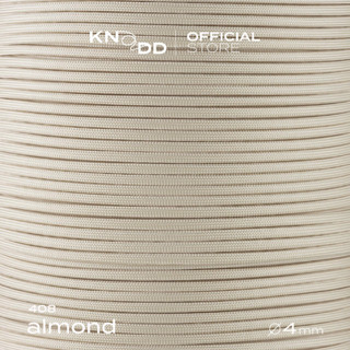 KNODD พาราคอร์ดไนลอน นำเข้าจากอเมริกา สี No.408: Almond ขนาด 4มม