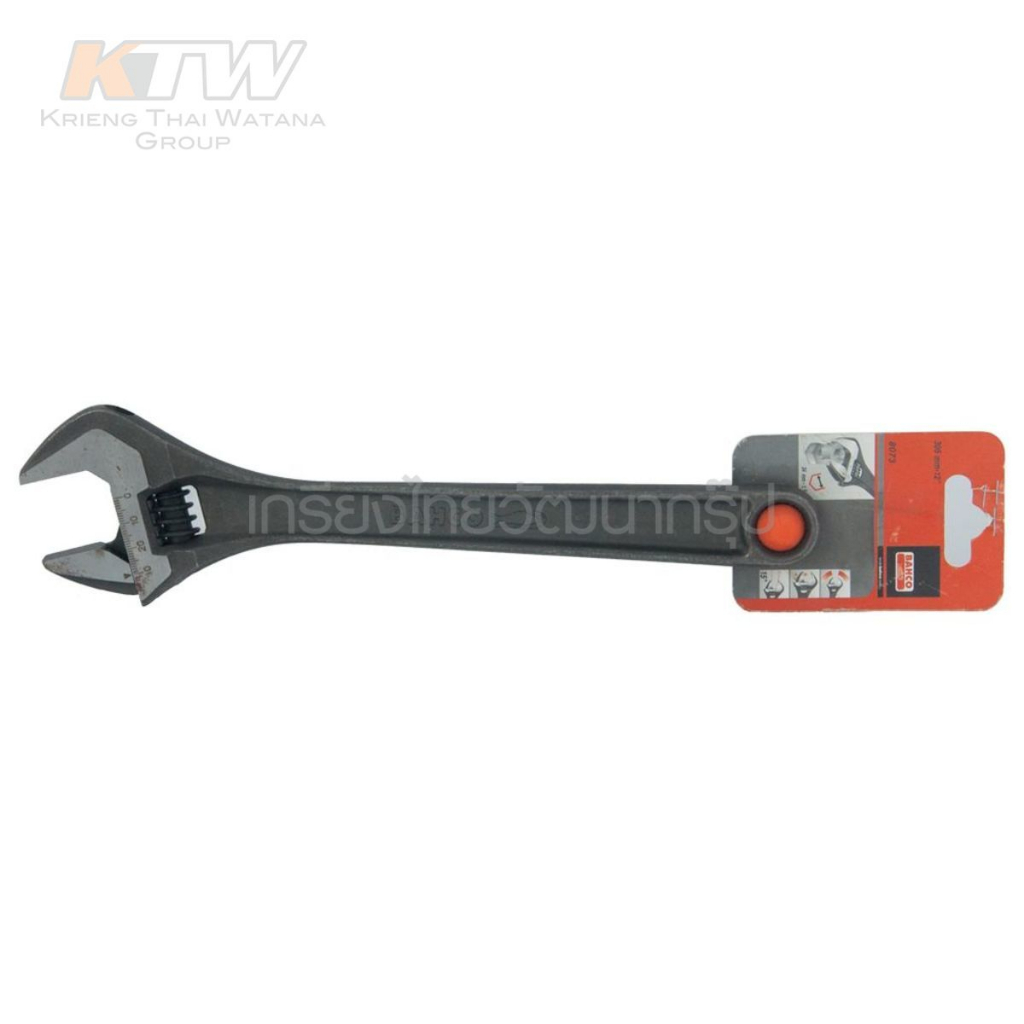 ประแจเลื่อน 12" (8073) BAHCO