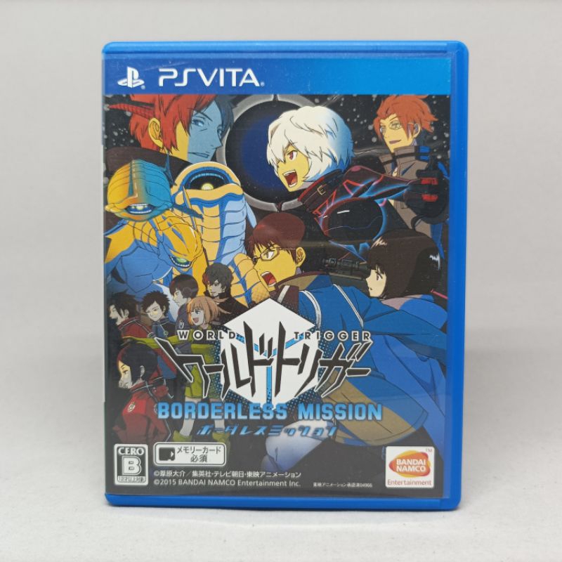 World Trigger borderless mission PS Vita | แผ่นเกมเพลสเตชั่นวีต้า แท้ | Zone 2 | Japan