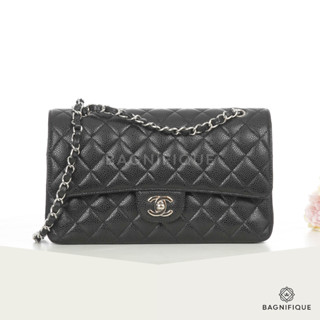 CHANEL CLASSIC 10_ BLACK CAVIAR SHW