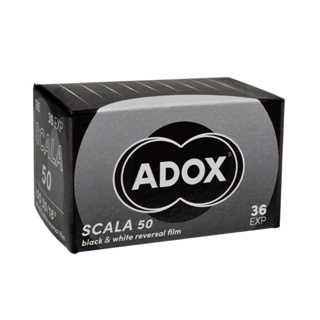 ฟิล์มขาวดำ Adox SCALA 50 35mm B&amp;W Reversal Film 135-36 ฟิล์ม 135