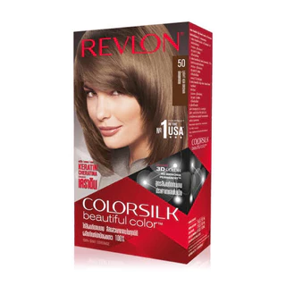 Revlon Colorsilk Beautiful Color with Keratin ครีมย้อมผม เรฟลอน คัลเลอร์ซิลค์ 8 สี