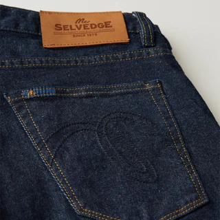 Mc JEANS กางเกงยีนส์ผู้ชาย ริมแดง ทรงกระบอกเล็ก (MC RED SELVEDGE) MATZ070