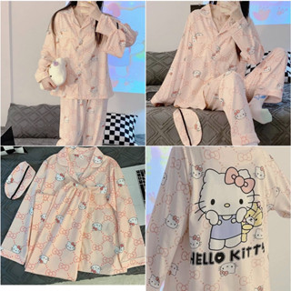 ชุดนอน Hello kitty น้อนน่ารักกไม่ไหวแน้ววว