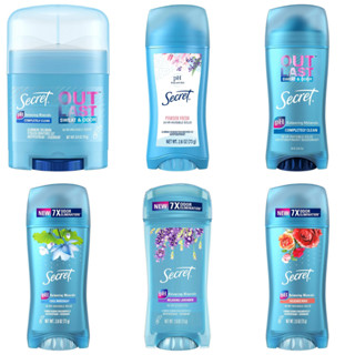 (พร้อมส่ง) Secret Clear Gel &amp; Solid Antiperspirant Deodorant โรลออน ระงับกลิ่นกาย ของแท้ จาก USA